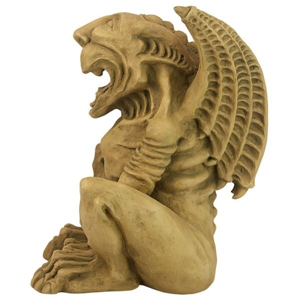 Design Toscano OS68933 10 Inch Large Leo the Laughing Gargoyle