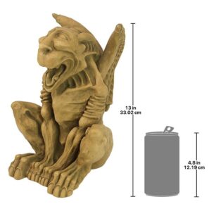 Design Toscano OS68933 10 Inch Large Leo the Laughing Gargoyle