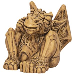 Design Toscano OS69003 8 1/2 Inch Large Feast on Fools Gargoyle Statue