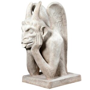 Design Toscano OS69017 17 Inch Giant Spitting Gargoyle of Notre Dame