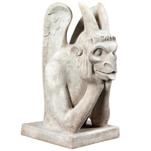 Design Toscano OS69017 17 Inch Giant Spitting Gargoyle of Notre Dame