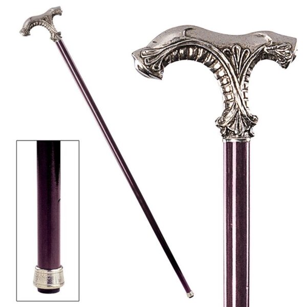 Design Toscano PA6000 Padrone 1 Inch Classic Ornate Handle Walking Stick