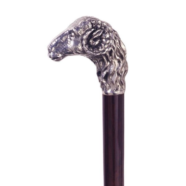 Design Toscano PA800 Padrone 1 Inch Emperors Ram Head Walking Stick