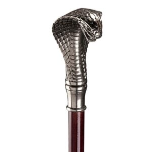 Design Toscano PA90106 Padrone 1 Inch Cobra Walking Stick