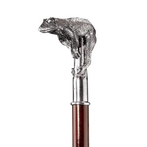 Design Toscano PA9063 Padrone 2 Inch Perching Frog Handle Walking Stick