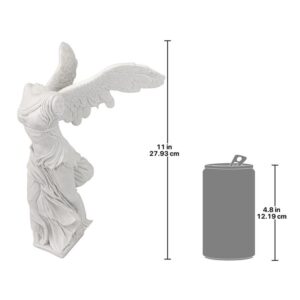 Design Toscano PD1902 8 Inch Desktop Nike of Samothrace Statue