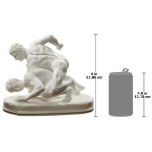 Design Toscano PD1908 9 1/2 Inch Hellenistic Greek Wrestlers