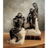 Design Toscano PD91911 6 1/2 Inch Set of the Kiss and Ashore by Rodin