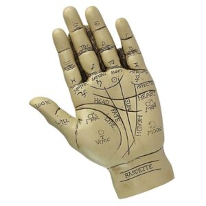 Design Toscano PD9903 5 Inch Palmistry Hand