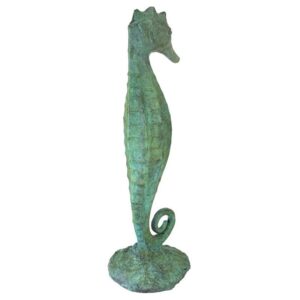 Design Toscano PK692 8 Inch Seahorse Garden Statue - Bronze