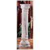 Design Toscano PO8040W 10 Inch Marble Column - White