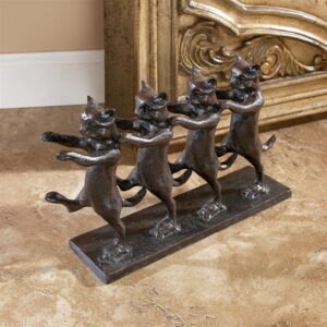 Design Toscano QH10386 11 1/2 Inch Chorus Line Cats Statue