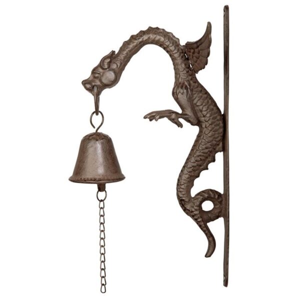 Design Toscano QH8206 7 Inch Florentine Dragon Gothic Doorbell