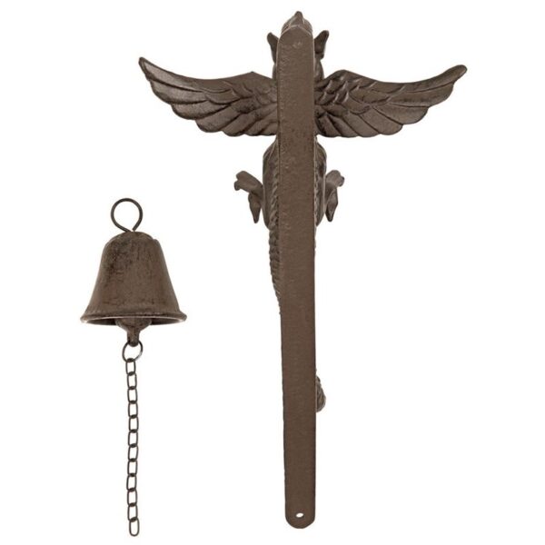 Design Toscano QH8206 7 Inch Florentine Dragon Gothic Doorbell