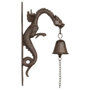 Design Toscano QH8206 7 Inch Florentine Dragon Gothic Doorbell