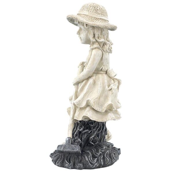 Design Toscano QL1007 6 Inch Medium Rebecca Gardener Girl Statue