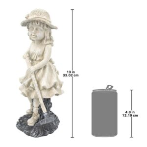 Design Toscano QL1007 6 Inch Medium Rebecca Gardener Girl Statue