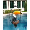 Design Toscano QL11170 14 Inch Touco the Toucan on Ring Statue