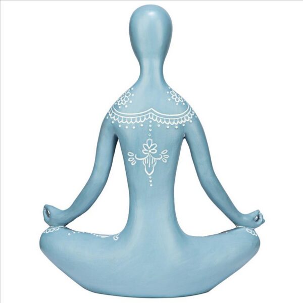 Design Toscano QL1274 8 Inch Spiritual Zen Yoga Meditation Statue