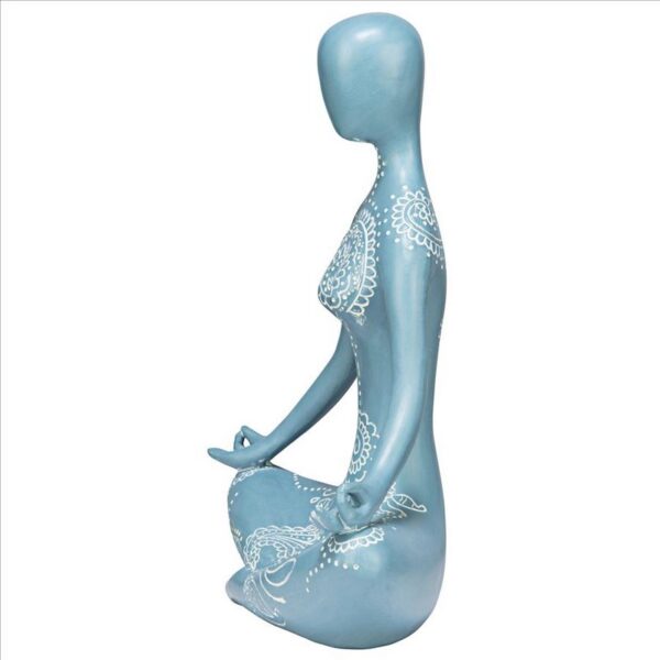 Design Toscano QL1274 8 Inch Spiritual Zen Yoga Meditation Statue