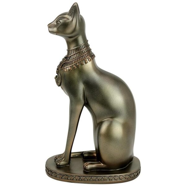 Design Toscano QL14511 4 Inch Large Bastet Cat Goddess of Ancient Egypt Statue