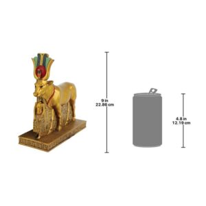 Design Toscano QL1742 9 Inch Apis Sacred Bull of Egypt Statue