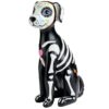 Design Toscano QL180927 3 1/2 Inch Dia de los Muertos El Perro Skeleton Dog