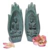 Design Toscano QL301785 4 1/2 Inch Namaskara Mudra Buddha Hands Statue