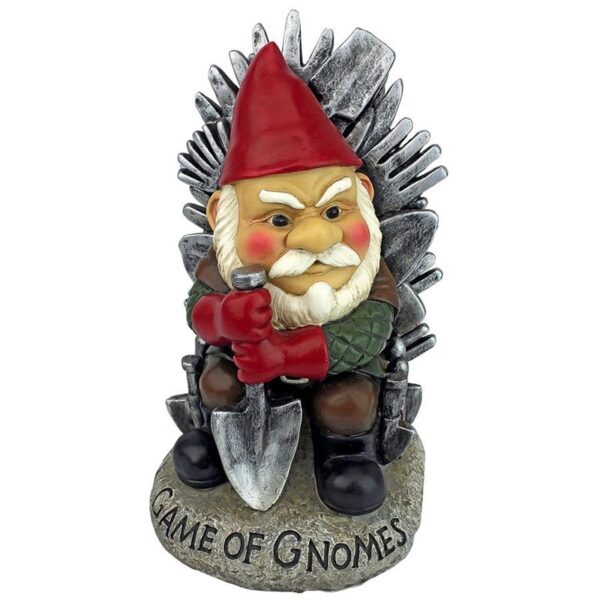 Design Toscano QL30818 6 Inch Game of Gnomes Statue