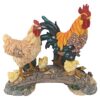 Design Toscano QL56974 14 1/2 Inch Chickens Bridging the Roost Statue