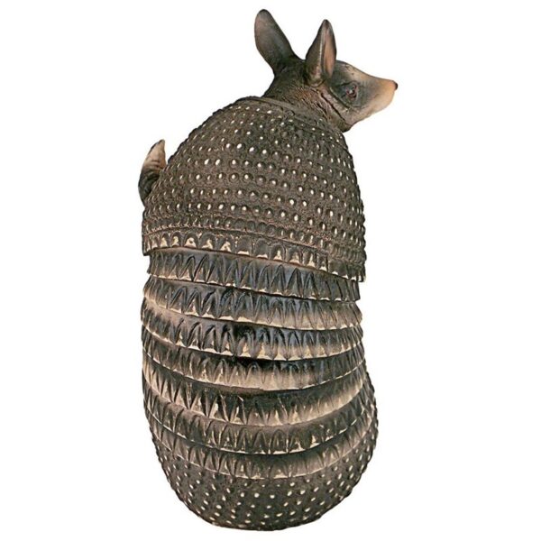 Design Toscano QL57556 4 Inch Tex the Armadillo Beverage Holder