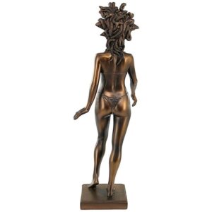 Design Toscano QL5761057 4 1/2 Inch Medusa Statue