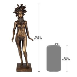 Design Toscano QL5761057 4 1/2 Inch Medusa Statue