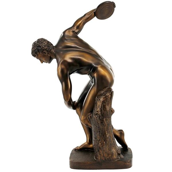 Design Toscano QL576534 8 1/2 Inch Discobolos Statue