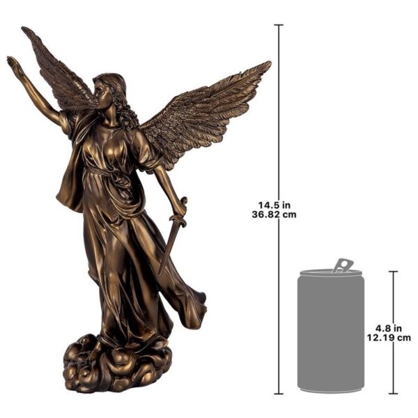 Design Toscano QL576868 11 Inch Angel of Patience Statue