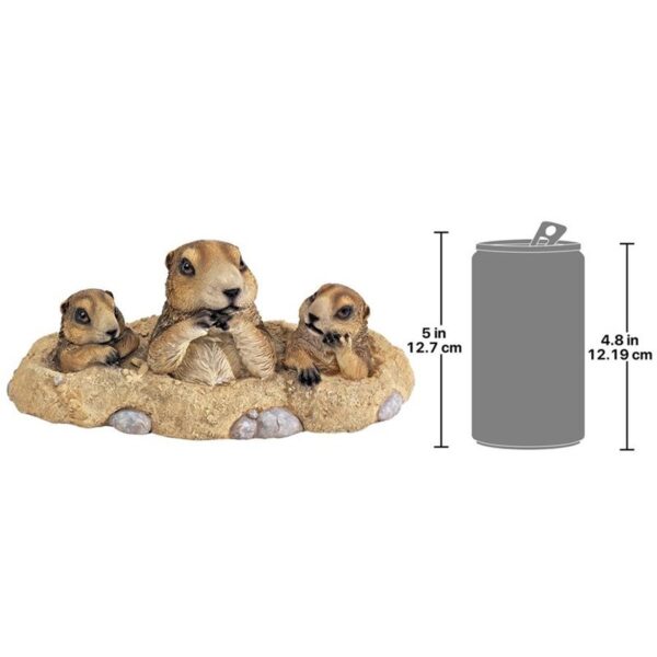 Design Toscano QL57879 13 Inch Burrowing Buddies Gopher Statue