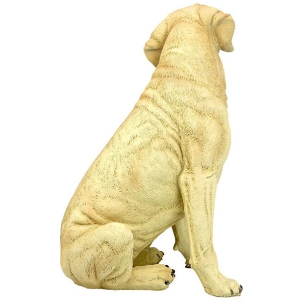 Design Toscano QL6176 9 Inch Golden Labrador Retriever Dog Statue