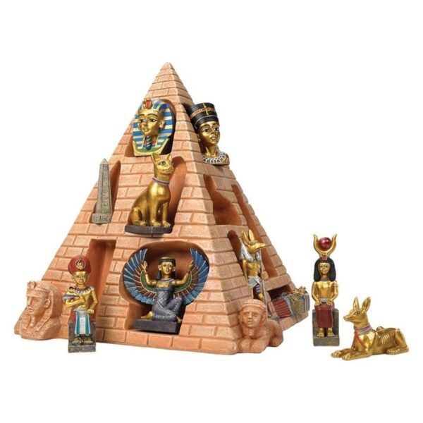 Design Toscano QL63798 13 1/2 Inch Icons of Egypt Pyramid