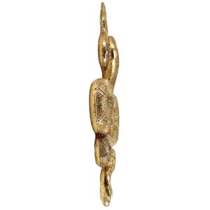 Design Toscano QL70158 9 1/2 Inch Egyptian Snake Wall Sculpture