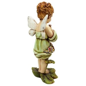 Design Toscano QM14015 5 1/2 Inch Gertie the English Flower Fairy Statue