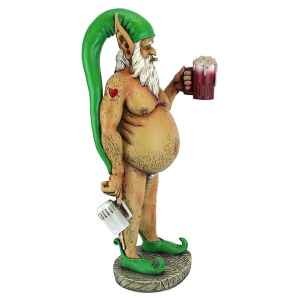 Design Toscano QM14020 5 Inch Oktoberfest Otto Gnome Statue