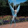 Design Toscano QM14023 6 Inch Thumbelina Fairy on Bird Hanging