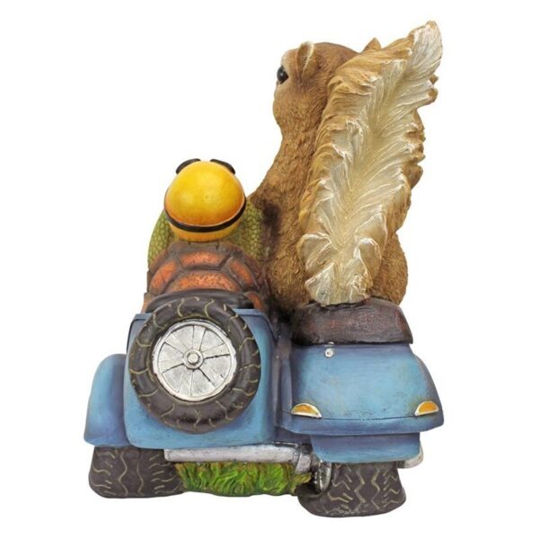 Design Toscano QM15005 8 Inch Born to be Wild Squirrel on Motorcycle