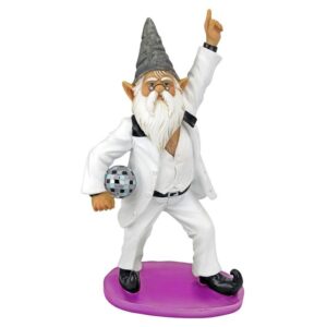 Design Toscano QM15010 7 1/2 Inch Disco Gnome