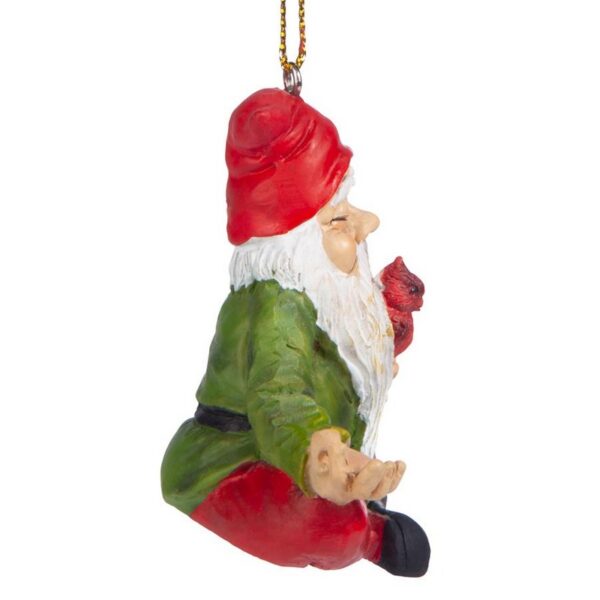 Design Toscano QM17010 3 Inch Zen Gnome Holiday Ornament