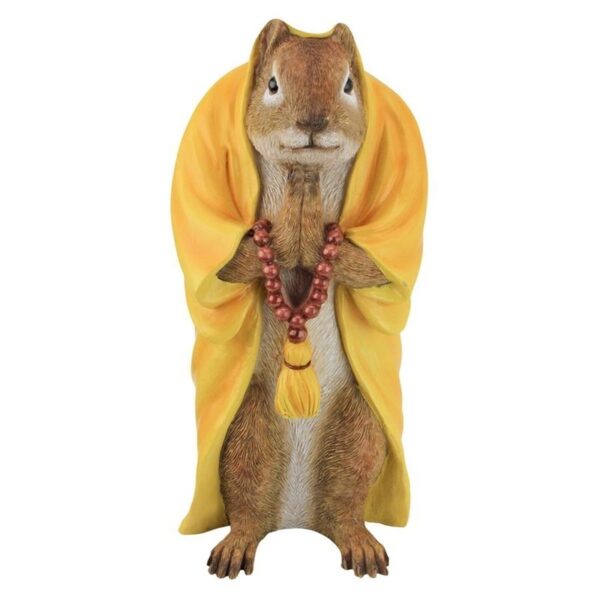 Design Toscano QM17041 5 Inch Sensei Monk Zen Garden Squirrel Statue