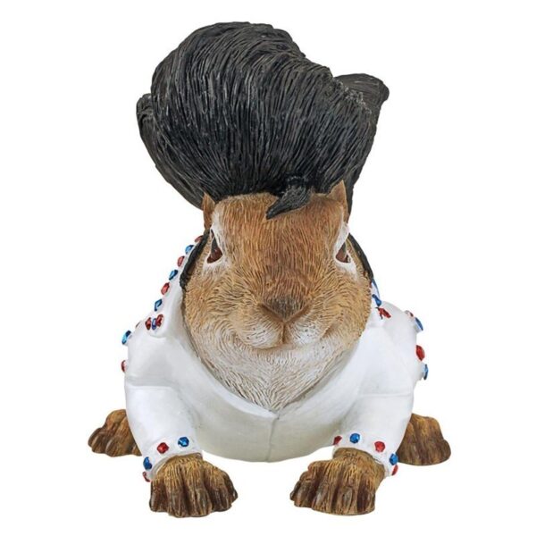 Design Toscano QM17042 4 1/2 Inch Elmer the Rock and Roll Squirrel Statue