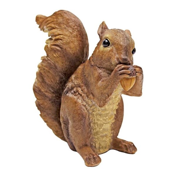 Design Toscano QM188731 3 1/2 Inch Chomper the Woodland Squirrel Statue