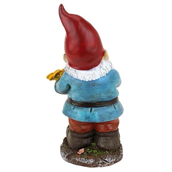 Design Toscano QM19474 6 Inch Sunflower Sammy Gnome Statue