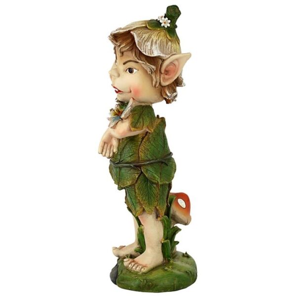 Design Toscano QM20416 5 Inch Pixie Perry Elfin Gnome Statue